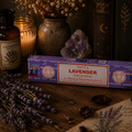 Packs of Lavender Incense Sticks by Satya